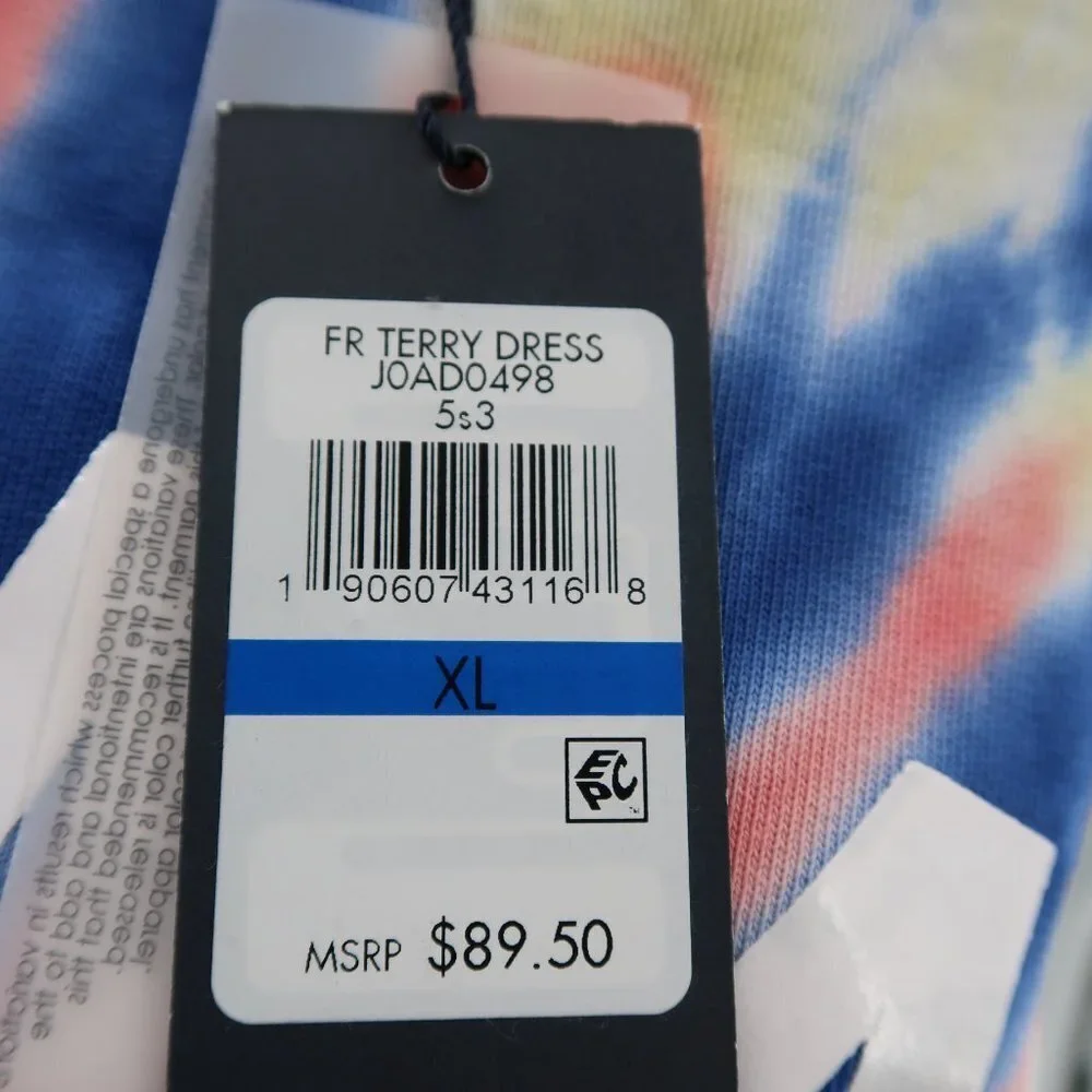 Tommy Hilfiger Long Sleeve Sweatshirt Dress Tie-Dye Size XL NWT - Picture 2 of 7